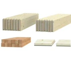 Palmako Fußboden für Gartenhaus Ella, ca. 6,9 m²
