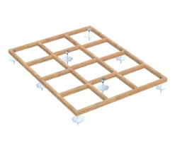 Palmako Fundamentrahmen 2,4x1,8 m, inkl. LogFoot