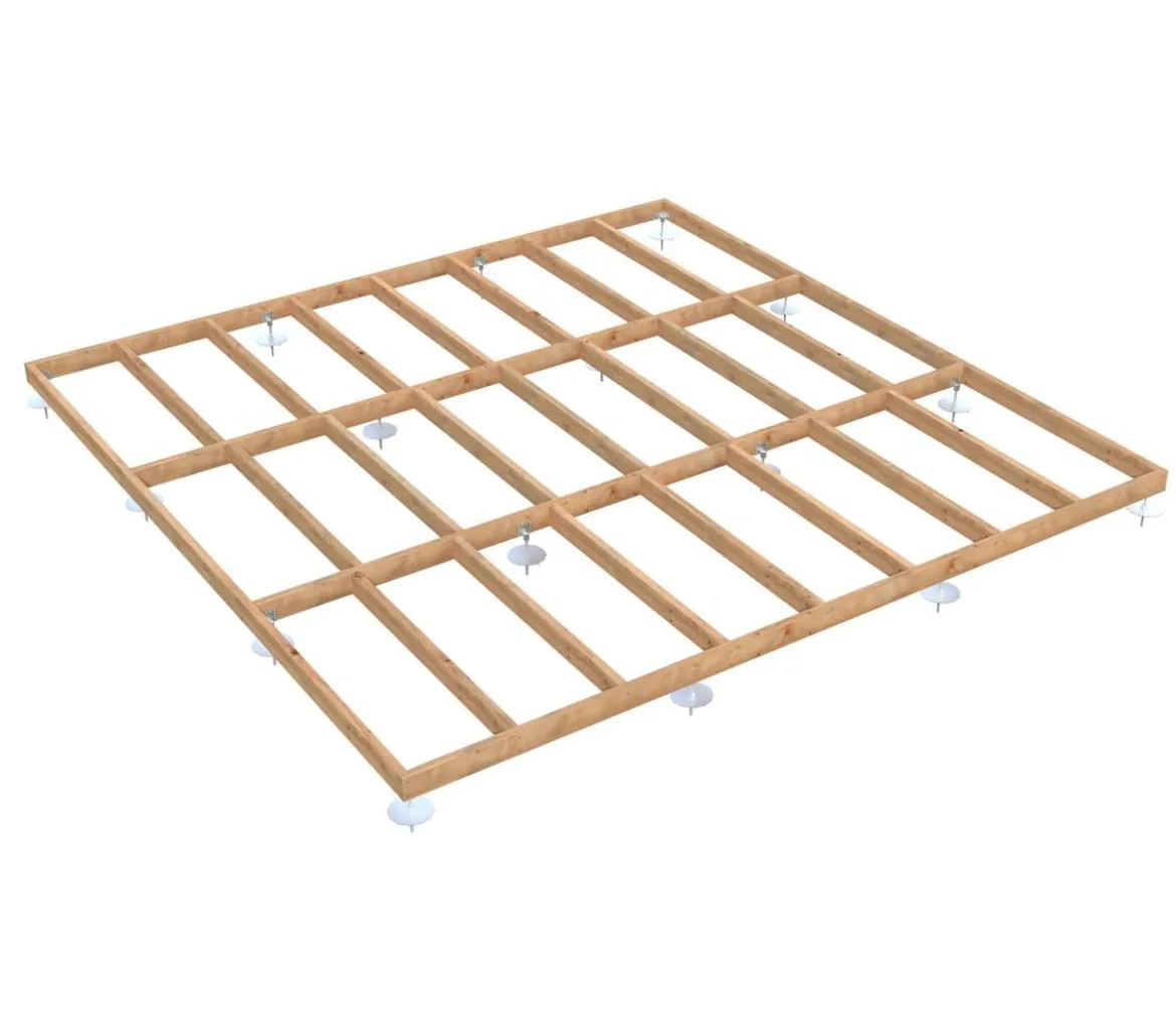 Palmako Fundamentrahmen 4,5x4,5 m, inkl. LogFoot