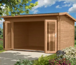 Palmako Gartenhaus Ines, ca. B434/H249/T379 cm