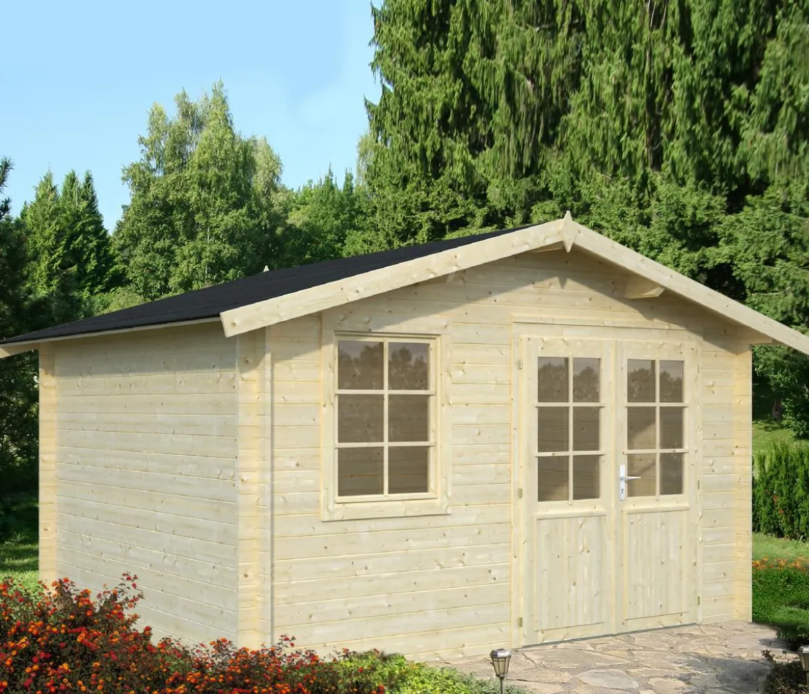 Palmako Gartenhaus Klara, ca. B424/H245/T354 cm