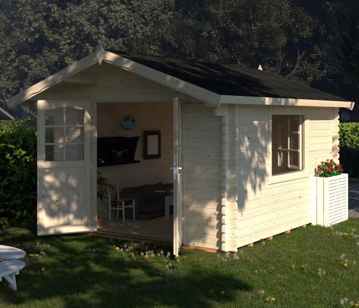Palmako Gartenhaus Sally, ca. B362/H263/T440 cm