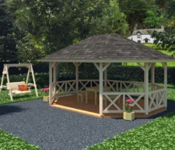 Palmako Pavillon Betty ca. B701/H362/T551 cm
