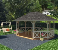 Palmako Pavillon Betty ca. B701/H362/T551 cm
