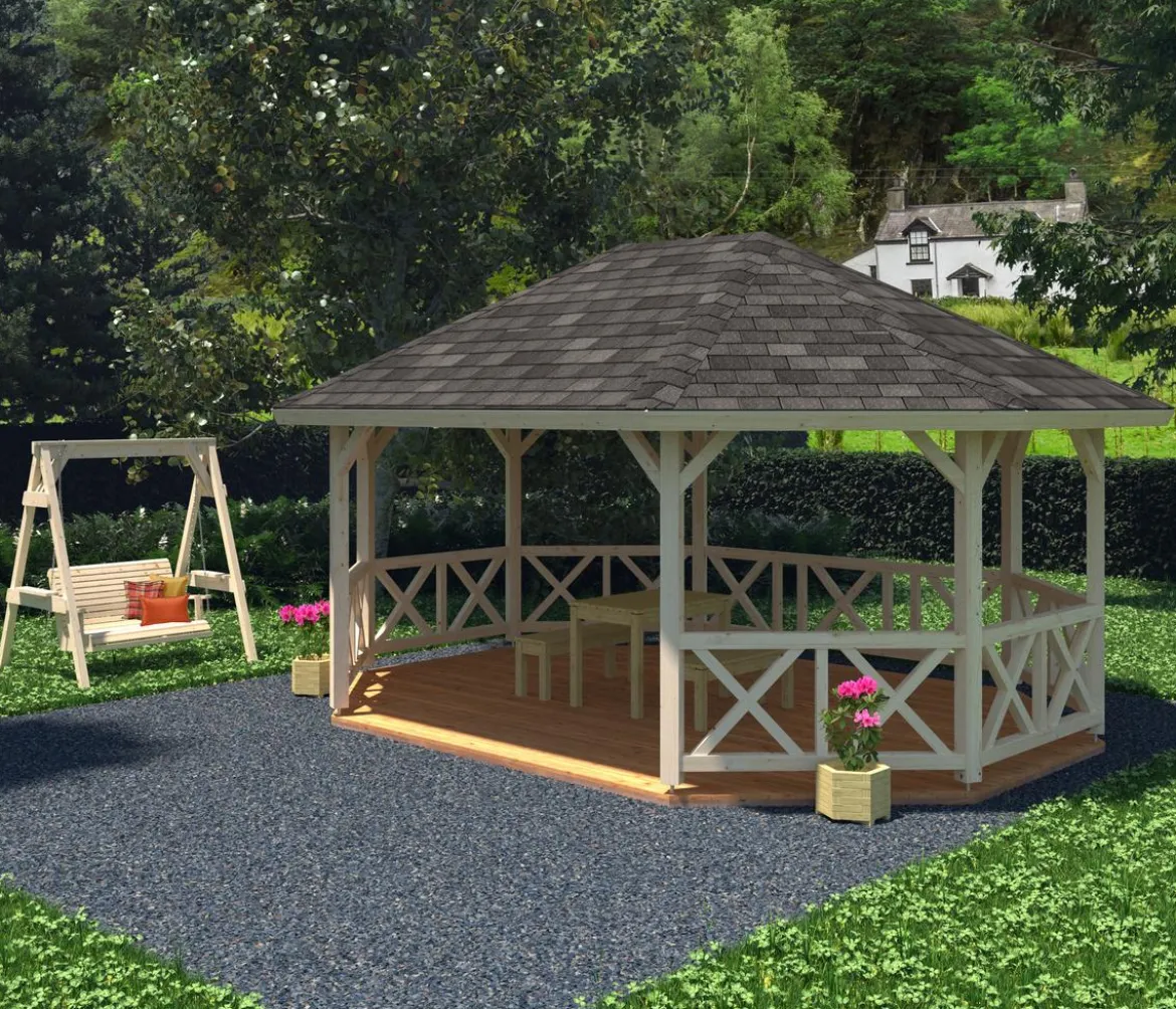 Palmako Pavillon Betty ca. B701/H362/T551 cm