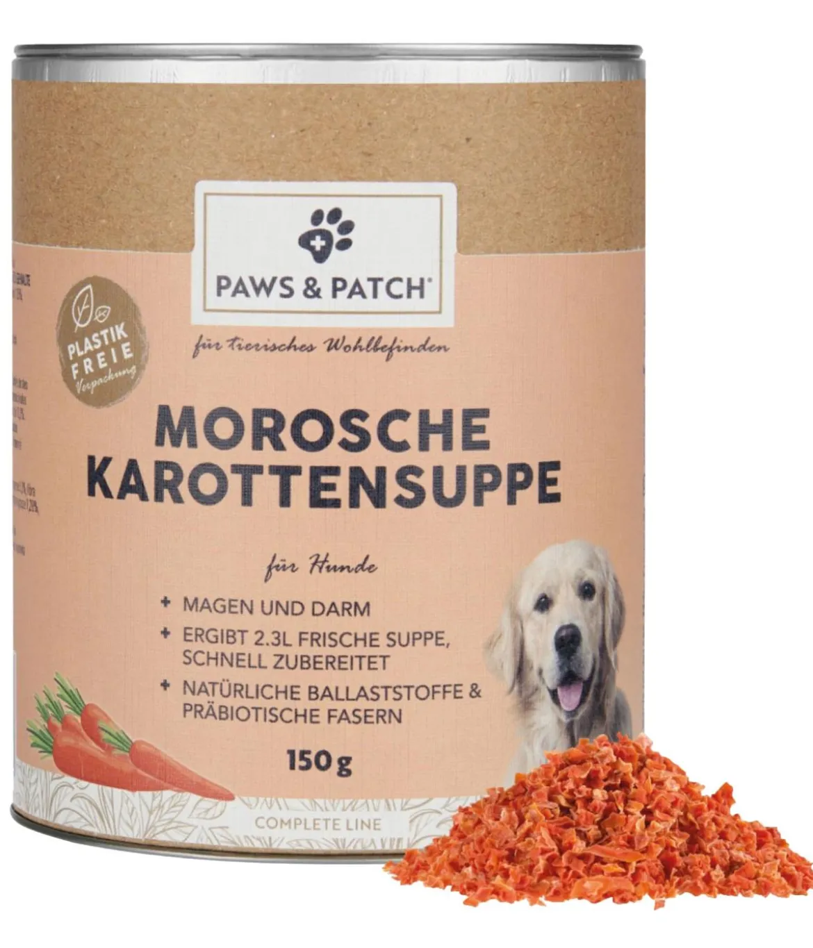 PAWS & PATCH Morosche Karottensuppe, 150 g