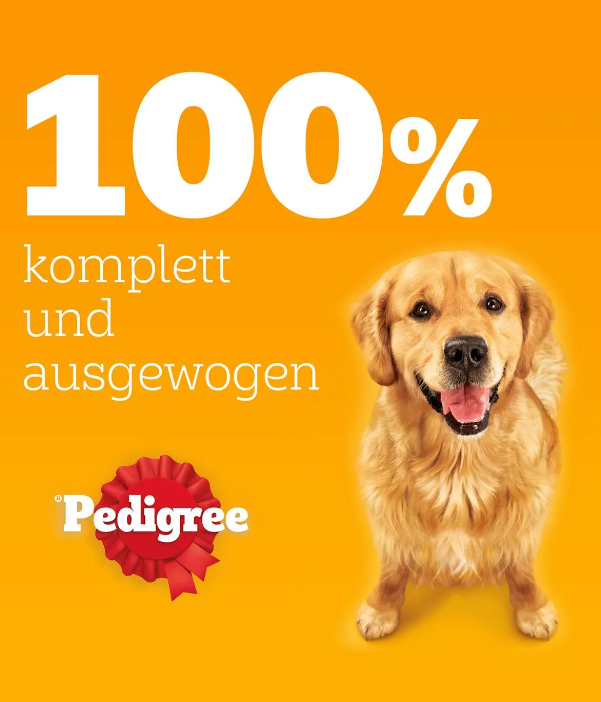 Pedigree® Nassfutter für Hunde Adult mit 3 Sorten Geflügel in Pastete, 12x800 g