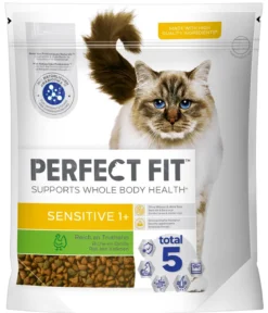 Perfect Fit® Trockenfutter für Katzen Sensitive, Adult 1+, Truthahn, 1,4 kg