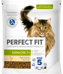 Perfect Fit® Trockenfutter für Katzen, Senior 7+, Huhn, 750 g