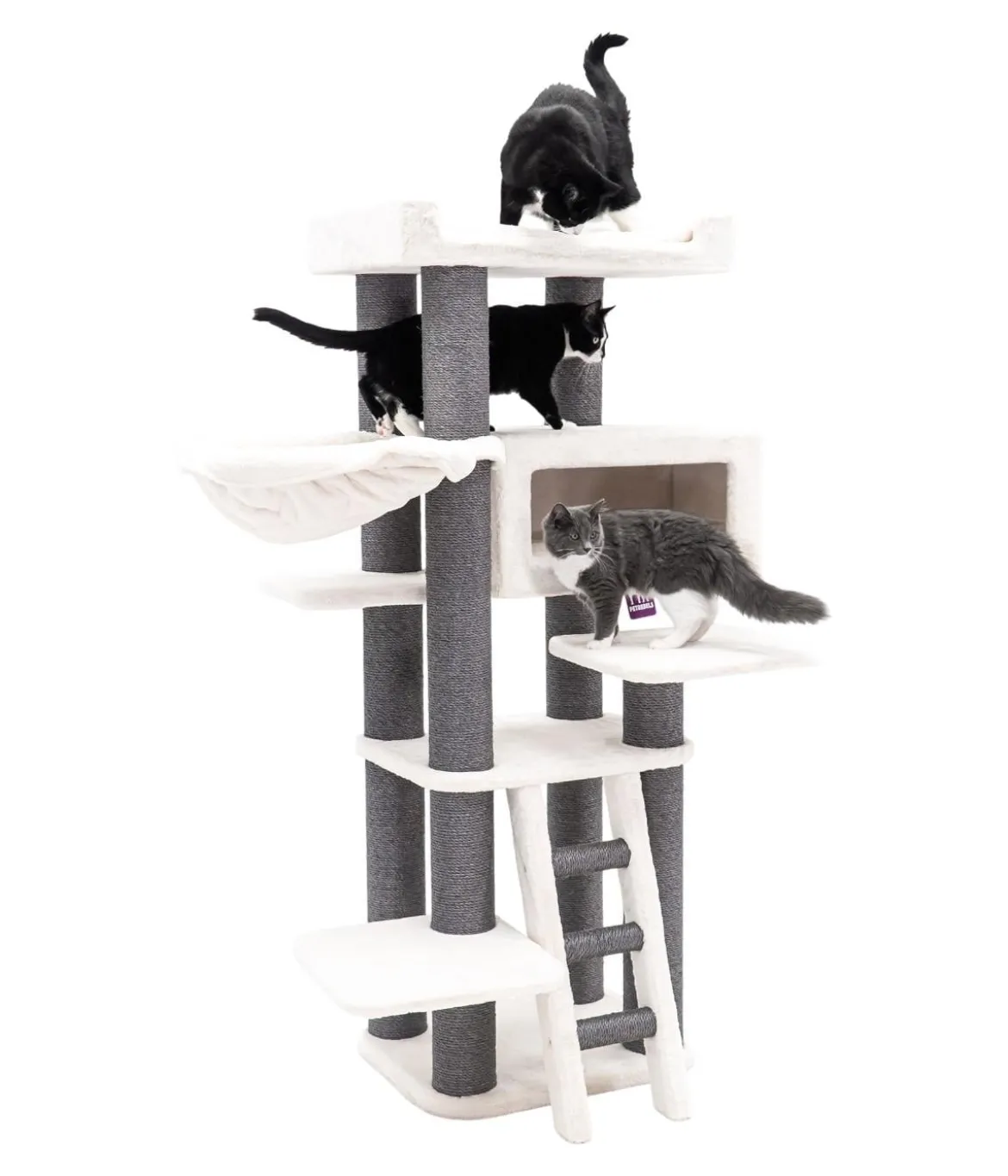 Petrebels Kratzbaum Estate 170, off white, ca. B58/H170/T48 cm