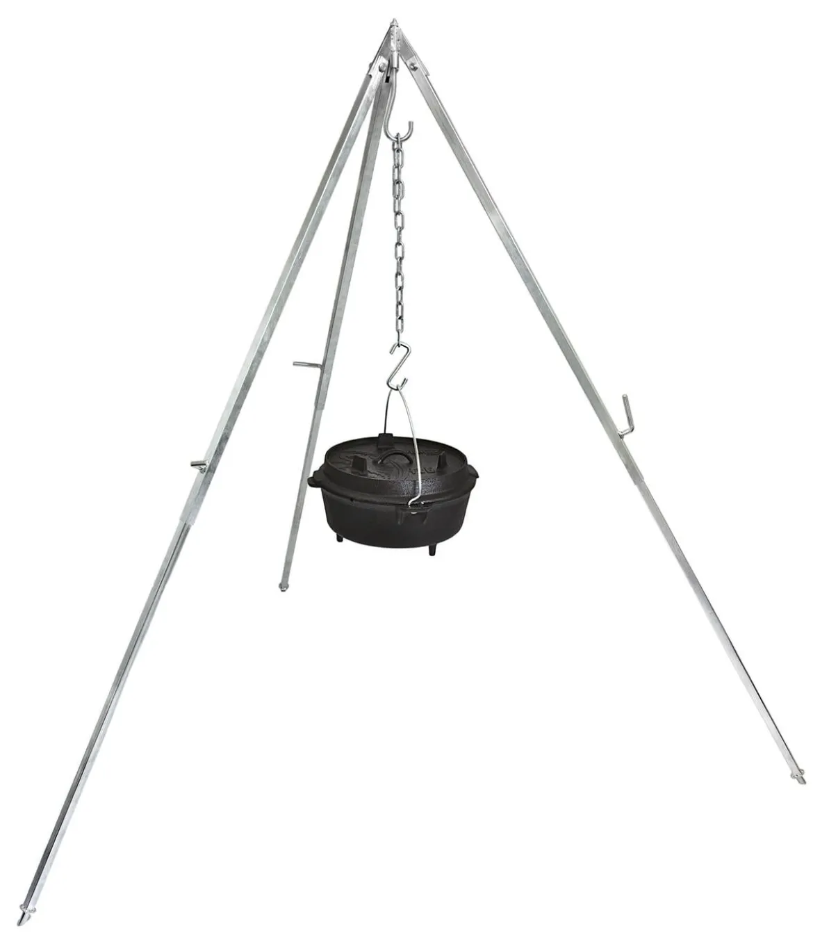 Petromax Dreibein, silber