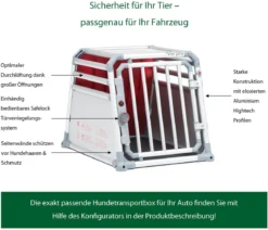4pets® Hundetransportbox PRO Line 1