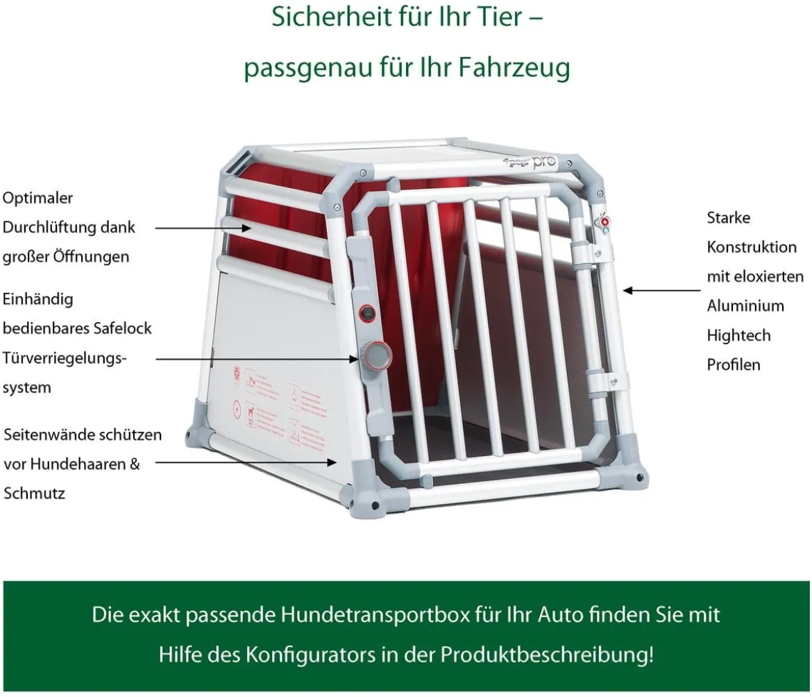 4pets® Hundetransportbox PRO Line 1