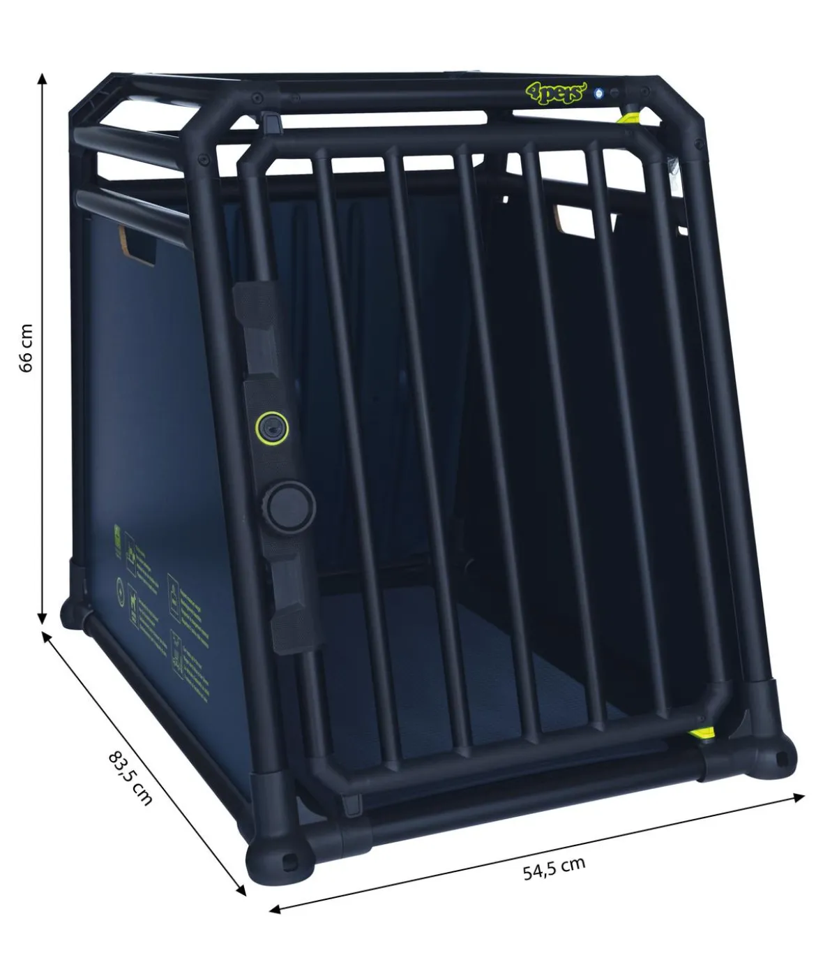 4pets® Hundetransportbox PRO NOIR Line 2