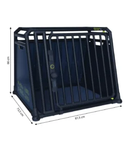 4pets® Hundetransportbox PRO NOIR Line 4