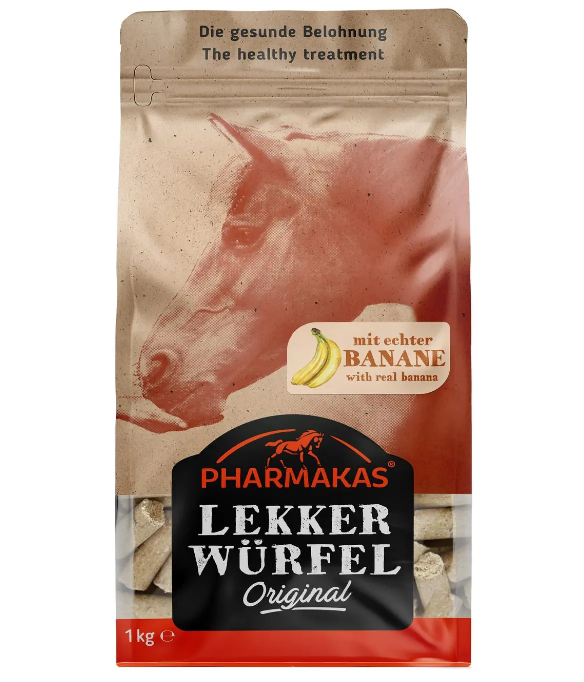 Pharmakas Pferdeleckerli Lekker Würfel, 1 kg