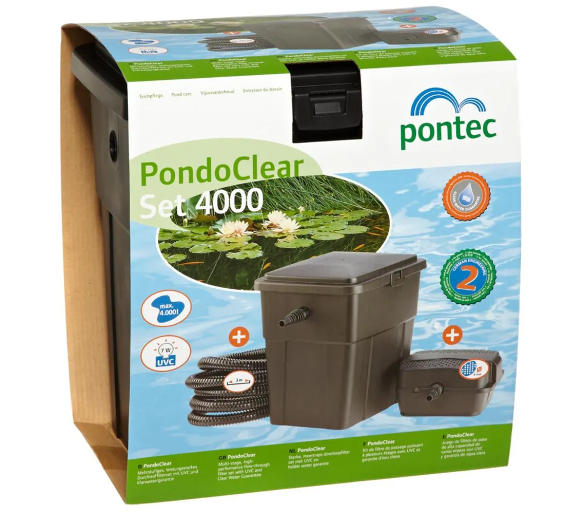 pontec Durchlauf-Filter PondoClear Set 4000