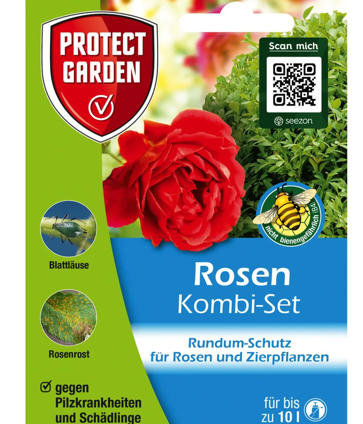 PROTECT GARDEN Curamat AZ Rosen Kombi-Set, flüssig, 2 x 4 ml + 15 ml