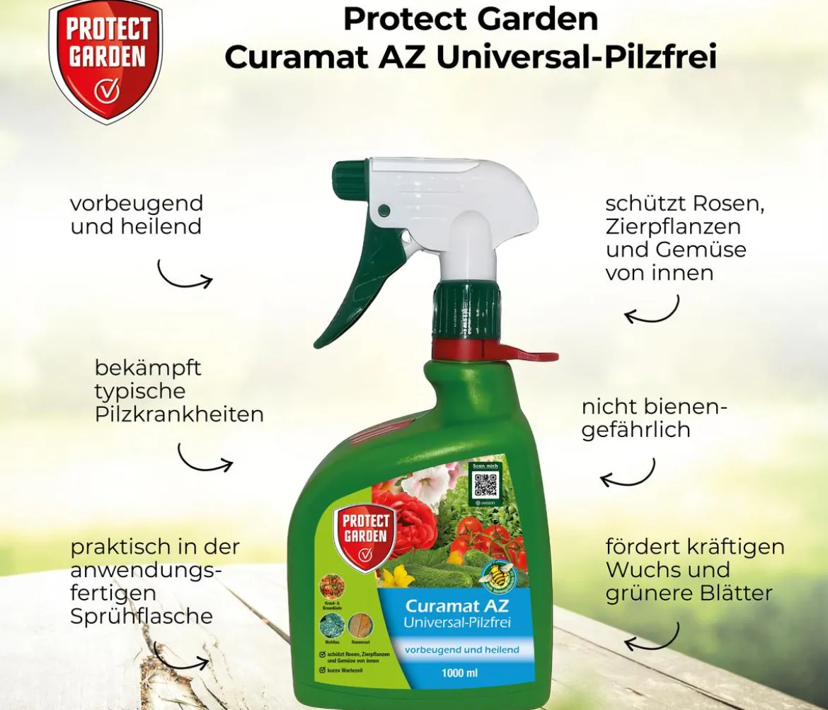 PROTECT GARDEN Curamat AZ Universal-Pilzfrei, 1 l