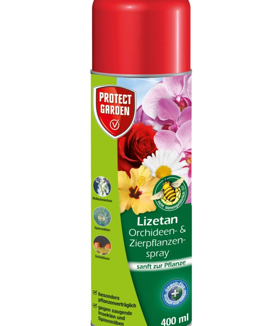 PROTECT GARDEN Lizetan Orchideen- & Zierpflanzenspray, 400 ml