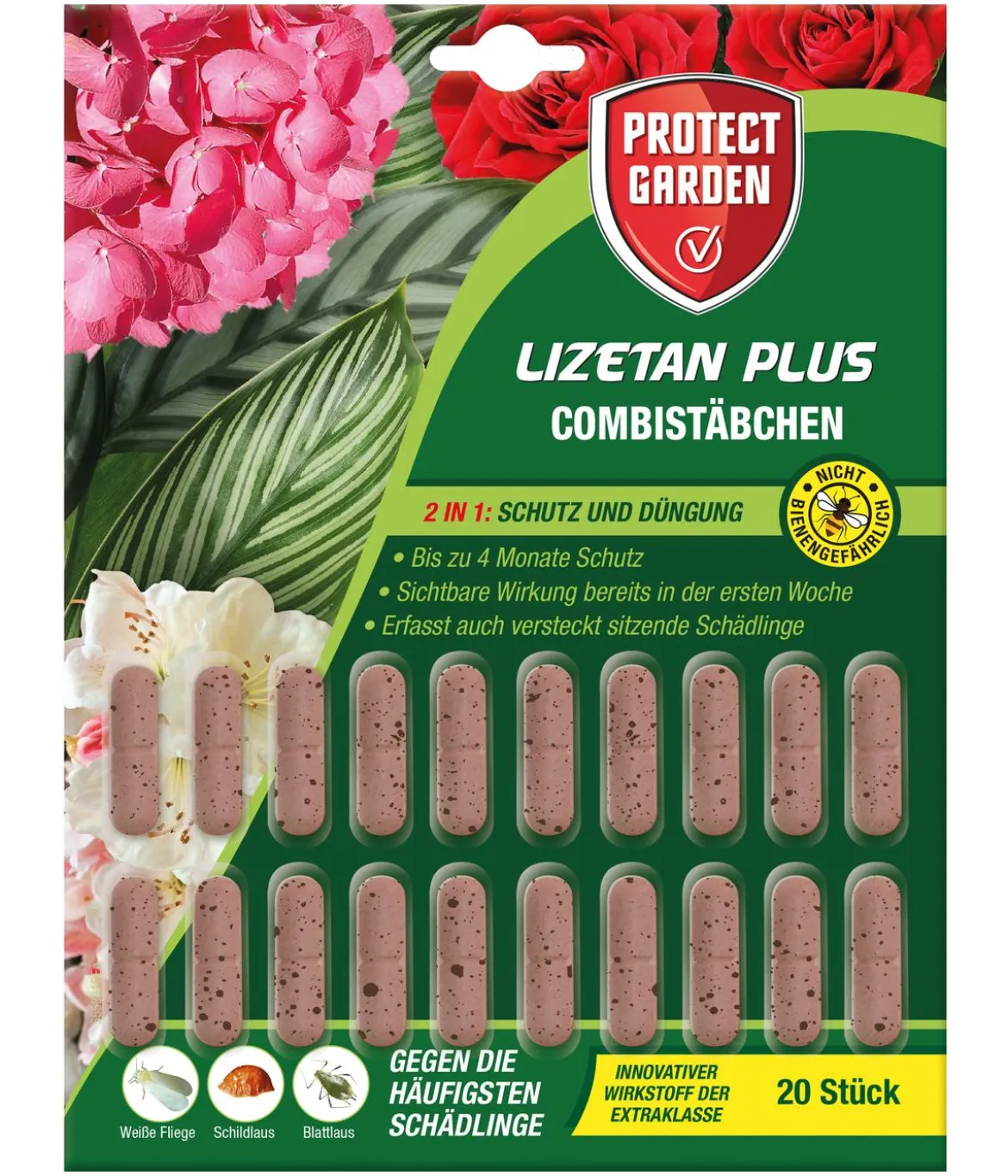 PROTECT GARDEN Lizetan Plus Combistäbchen