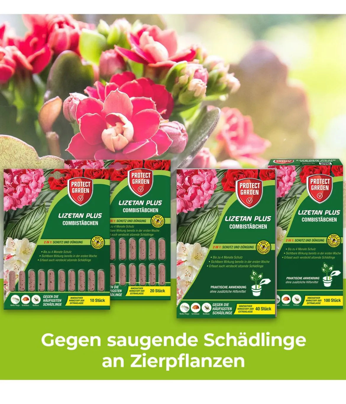 PROTECT GARDEN Lizetan Plus Combistäbchen