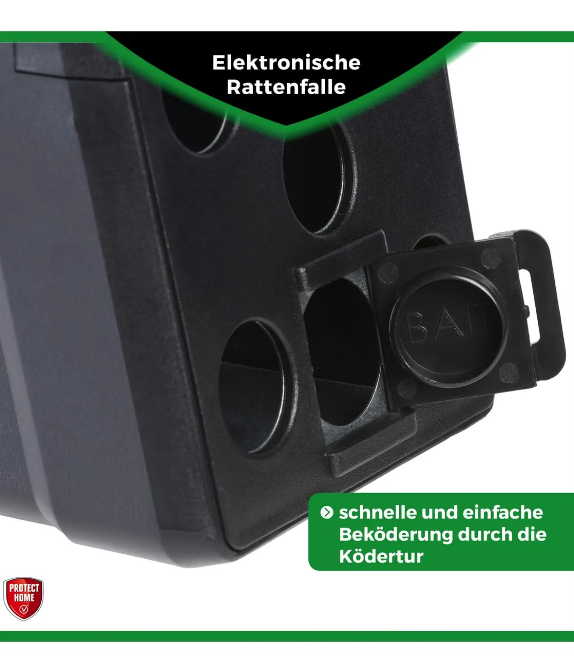PROTECT HOME Elektronische Rattenfalle, 1 Stk.