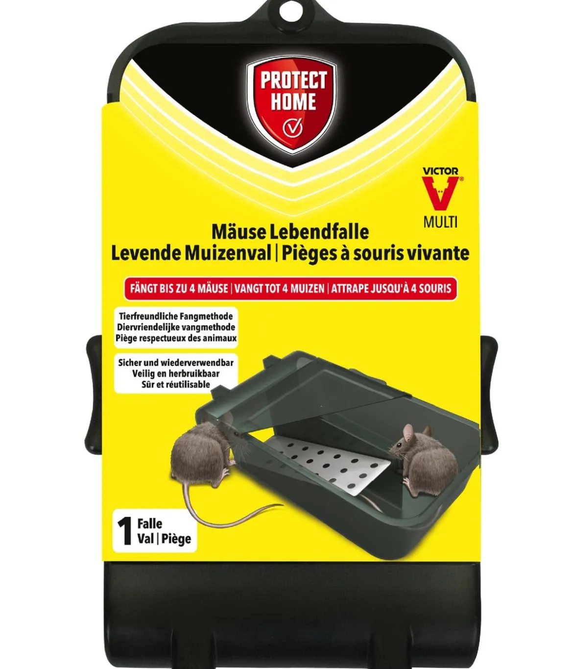 PROTECT HOME Mäuse Lebendfalle Multi, 1 Stk.