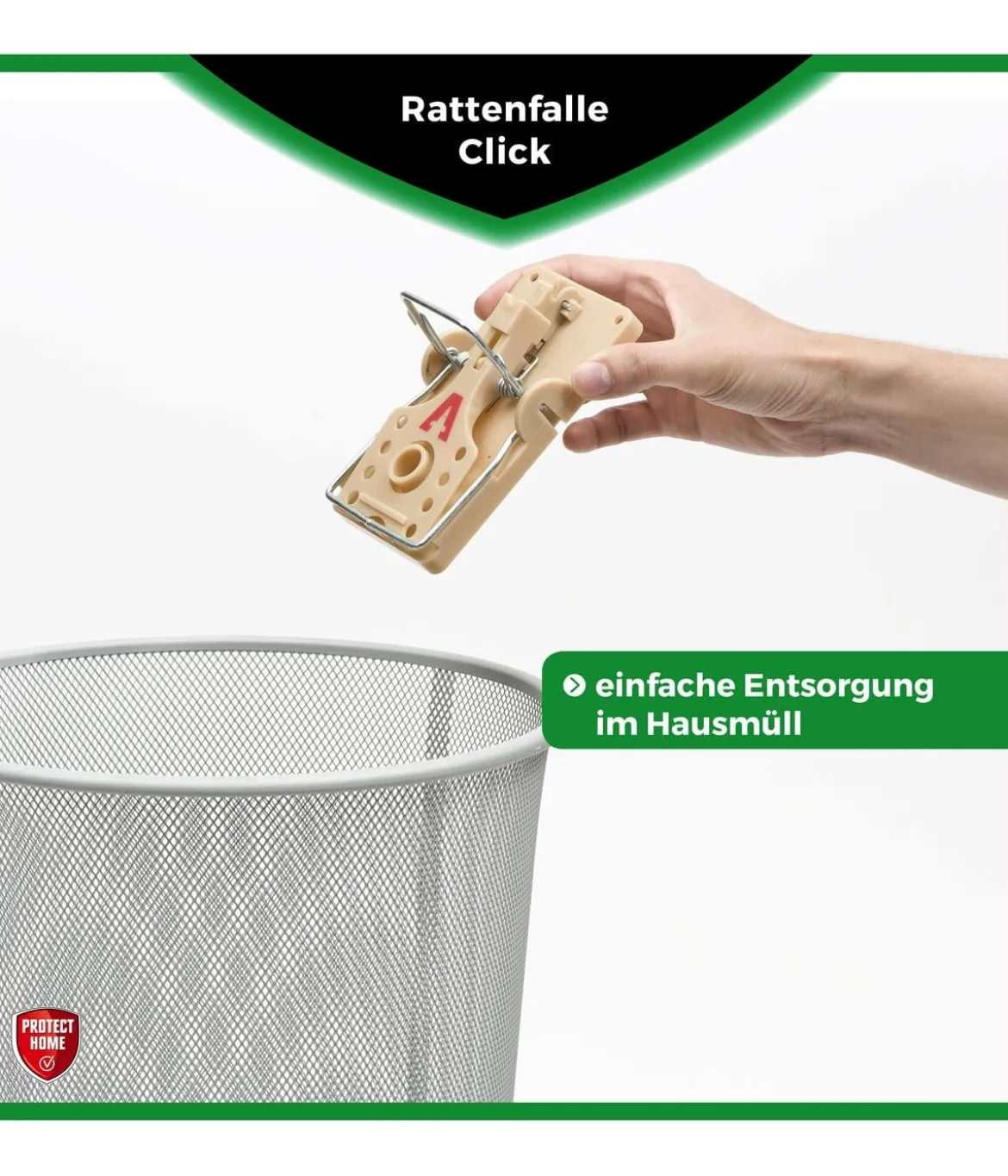 PROTECT HOME Rattenfalle Click, 2 Stk.