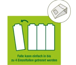 PROTECT HOME Ungeziefer Klebefalle zur Befallsermittlung, 4 Stk.