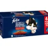 PURINA felix® Nassfutter für Katzen So gut wie es aussieht Geschmacksvielfalt vom Land in Gelee, 44 x 85 g