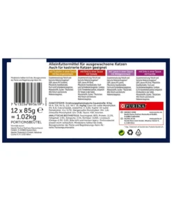PURINA felix® Nassfutter für Katzen Sensations Saucen Geschmacksvielfalt vom Land, 12 x 85 g