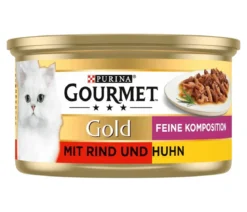 PURINA GOURMET™ Gold Nassfutter für Katzen Feine Komposition Adult, 12 x 85 g