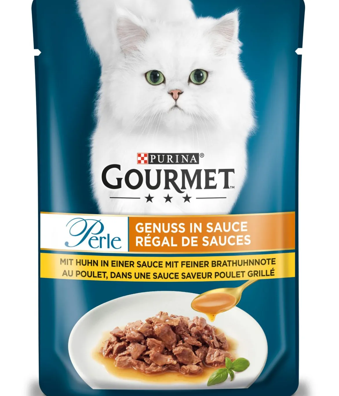 PURINA GOURMET™ Nassfutter für Katzen Perle Genuss in Sauce, 26 x 85 g