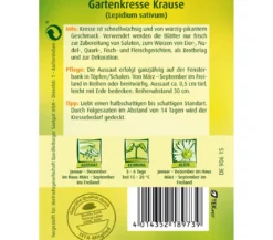 Quedlinburger Samen Gartenkresse 'Krause'