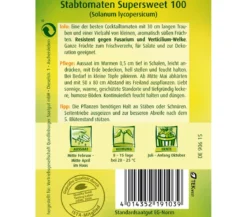Quedlinburger Samen Stabtomate 'Supersweet 100'