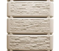 4rain Wandtank Slim Stone Decor, 350 l, ca. B60/H184/T39 cm