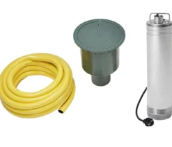 4rain Zisterne FLAT Flachtank-Paket Garten-Comfort, begehbar