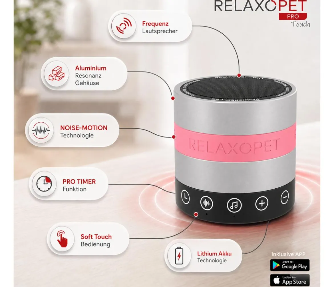 RelaxoPet® Pro Touch Anti-Stress-System für Katzen