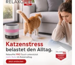 RelaxoPet® Pro Touch Anti-Stress-System für Katzen