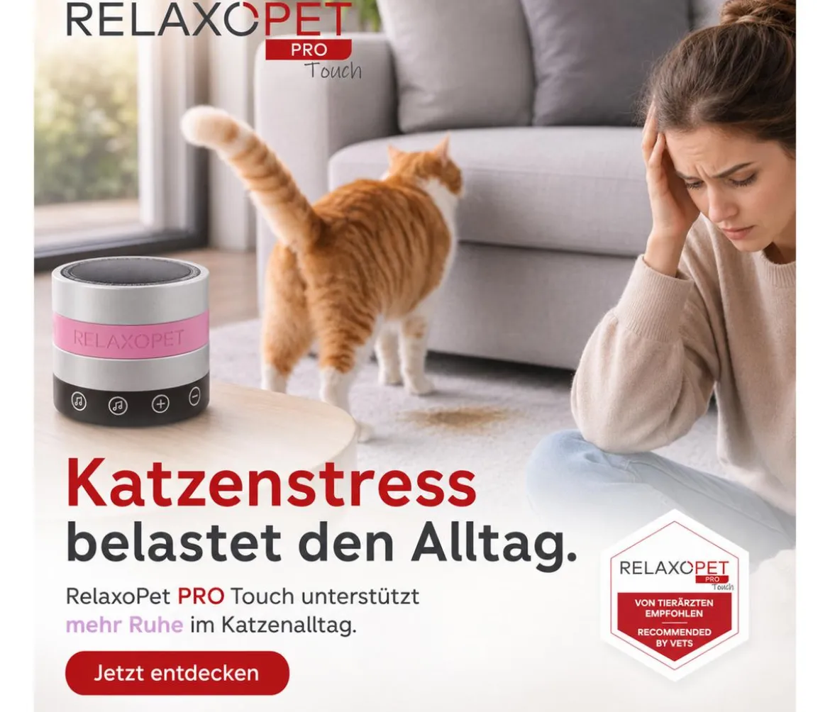 RelaxoPet® Pro Touch Anti-Stress-System für Katzen