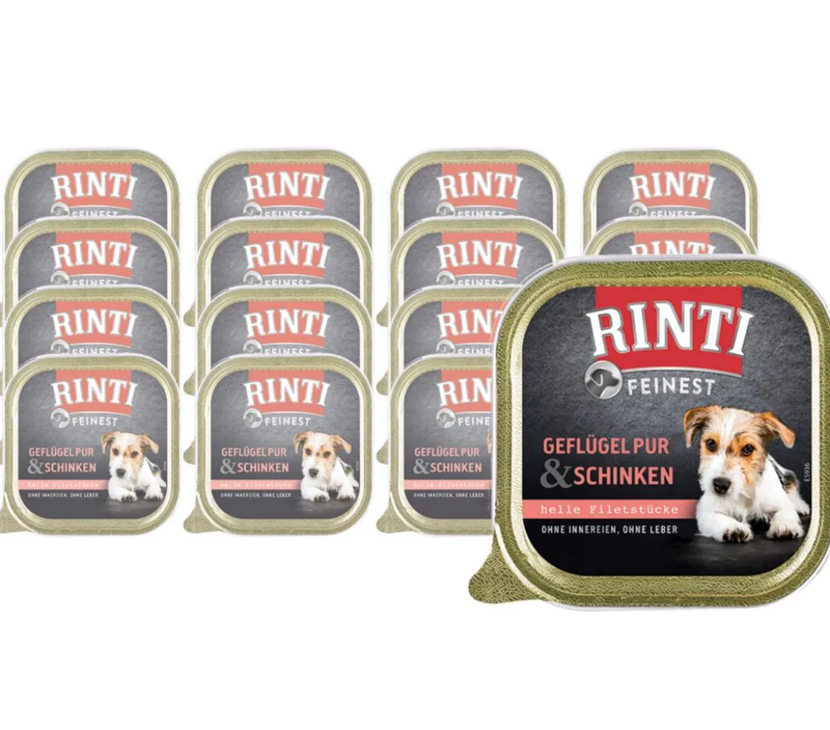Rinti Feinest Nassfutter für Hunde, 11 x 150 g