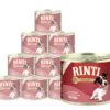 RINTI Gold Nassfutter für Hunde, 12 x 185 g