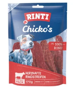 Rinti Hundesnack Chicko's Herzhafte Rindstreifen
