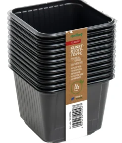 Romberg Anzucht-Plastiktöpfe, 9 cm, 12 Stk.