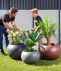 Roto Kunststoff-Pflanztopf Swing, bauchig