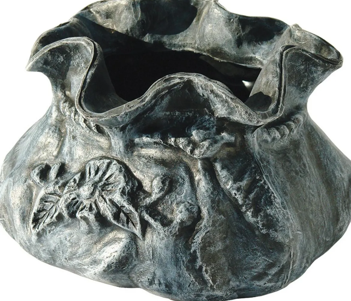 Roto Kunststoff-Pflanztopf Tasche, grau, ca. B58/H30/T49 cm