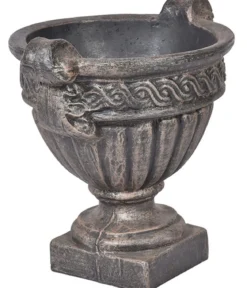 Roto Kunststoff-Pflanztopf Vase S, bronze, ca. Ø37/H39,5 cm