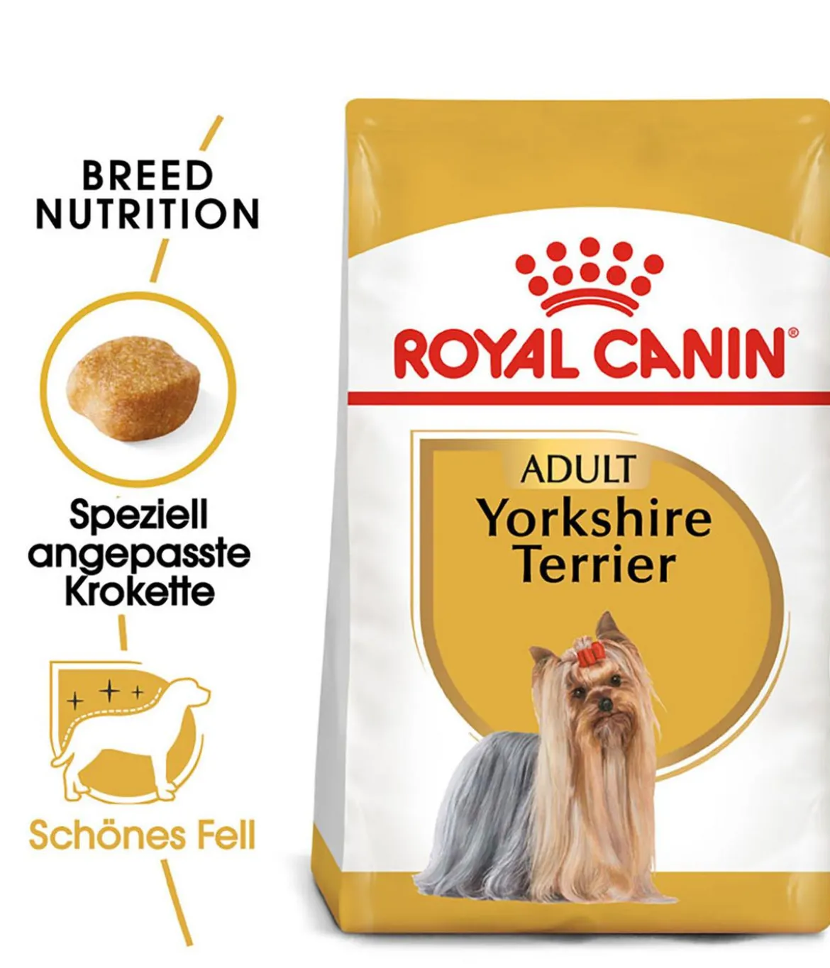 ROYAL CANIN® Trockenfutter für Hunde Yorkshire Terrier Adult