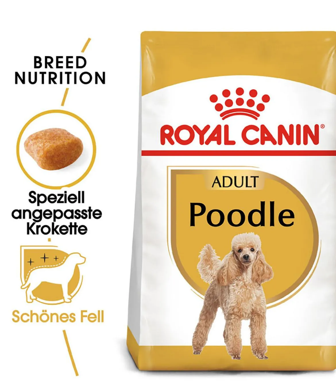 ROYAL CANIN® Trockenfutter für Hunde Poodle Adult
